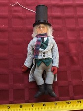 Gladys Boalt EBENEZER SCROOGE 1986 Signed Ornament 7.5