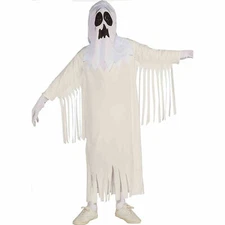 Forum Novelties White Ghost Costume,  Boys Girls Child Medium 8-10 New
