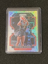 Victoria Vivians 2022 Panini Prizm WNBA Mojo Prizm #d /25 Fever #136