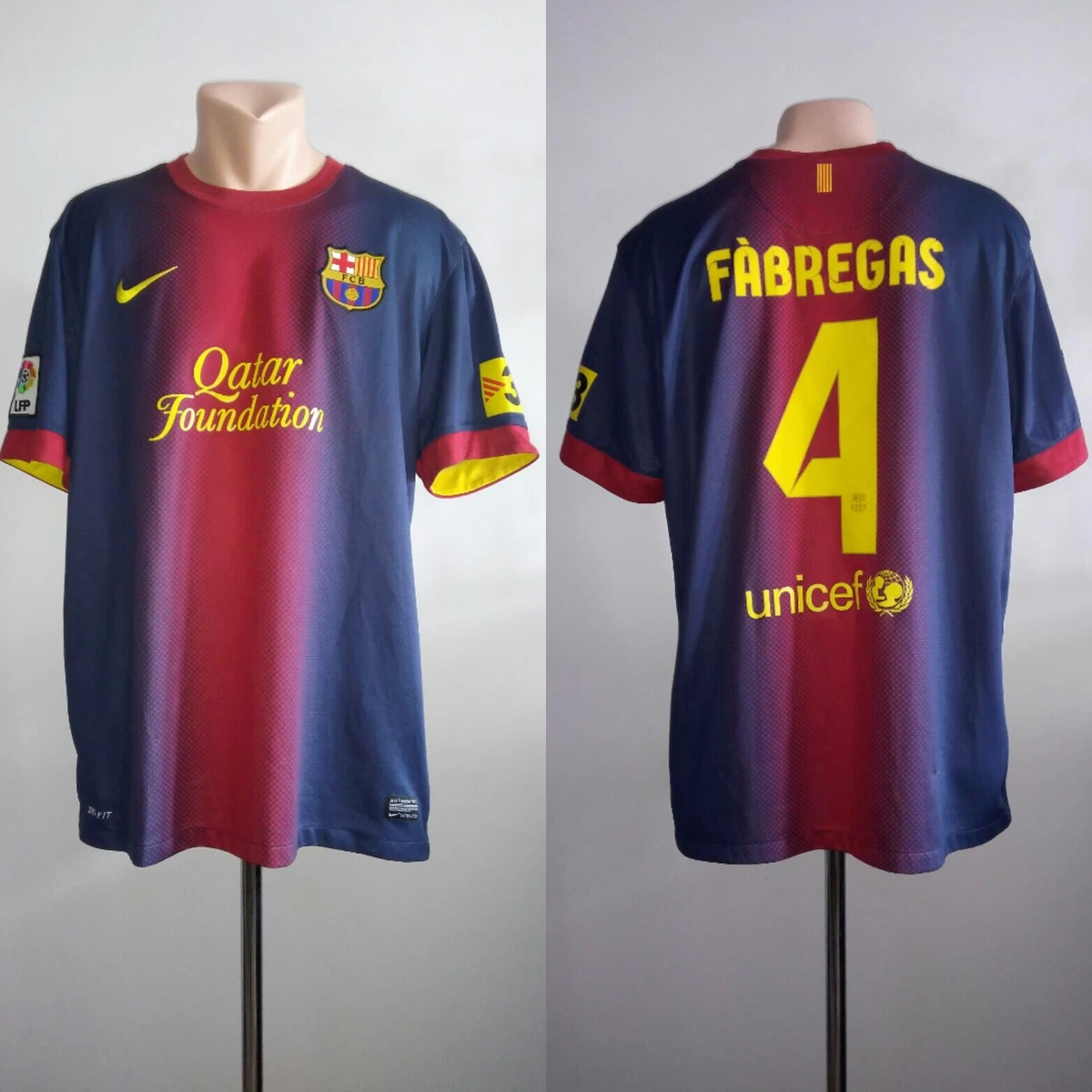 FC Barcelona Men Cesc Fabregas International Club Soccer Fan