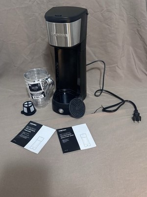 Chefman InstaCoffee Single Serve Pod Machine K-Cup Compatible 14oz  Black/Silver | eBay