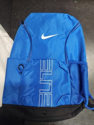 Nike Elite Backpack 32L Varsity Basketball Gym School Bag Blue