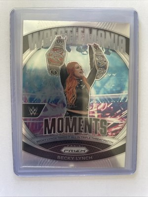 WWE 2024 Panini Prizm Becky Lynch Wrestlemania Moments #28