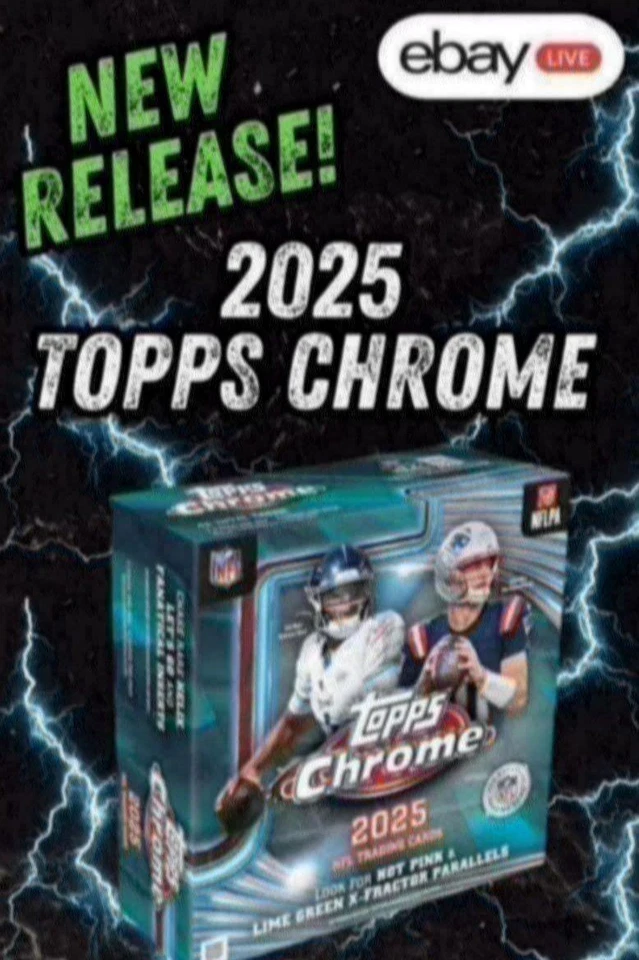 TOPPS CHROME 2025 CHASE!!!!