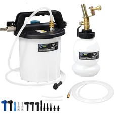 Bremsenentlüftungsgerät Druckluft 3L Auto mit 16 Adaptern Nachfüllflasche