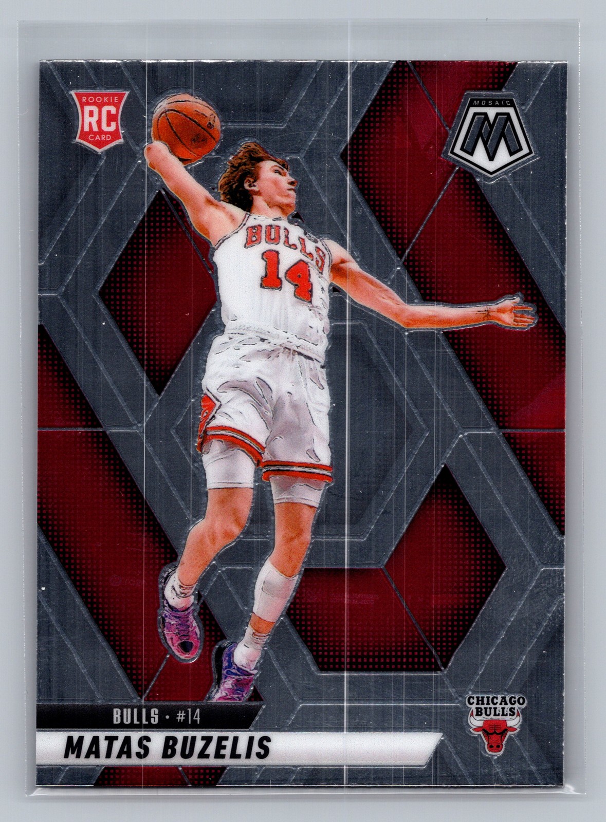 2024-25 Panini Mosaic - Base Mosaic #223 Matas Buzelis