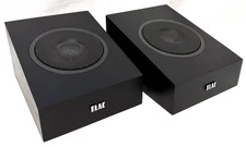 PAIR (2) ELAC DEBUT 2.0 ATMOS Add-On Speaker, BLACK, DA42-BK