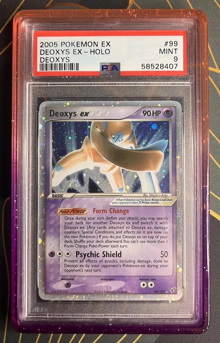 Pokémon TCG Professional Sports Authenticator (PSA) EX Deoxys