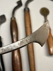 Lot Of Antique Vintage Leather Tools Large Saddle Maker Harness Creasers Dixon — photo 5