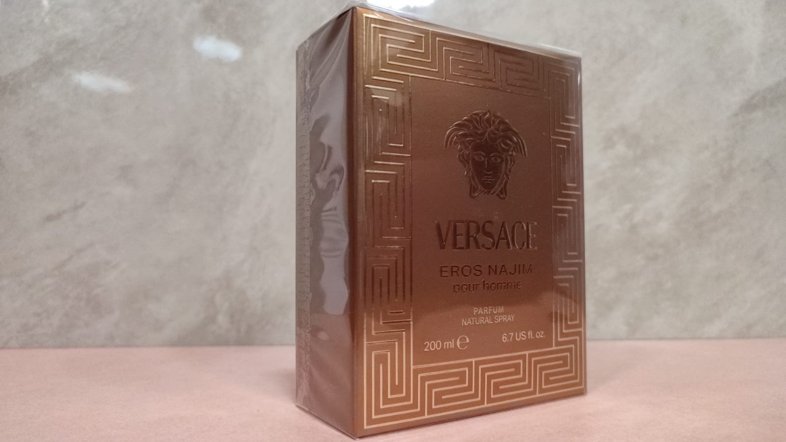 Eros Najim por Homme Parfum 200ml vapo Sigillato Nuovissimo Versace