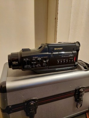 Sharp VL-N15, 6,VVideo, 8 Camcorder - Black-ungetestet,s.Fotos