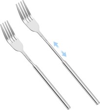 for BBQ Dinner Fruit Dessert, Expandable Extension Spoon to 25.43 In Tablew