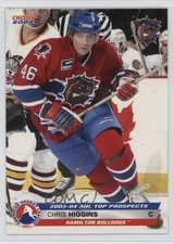 2003-04 Choice AHL Top Prospects Chris Higgins #11 2g0
