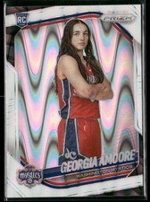 2025 Prizm WNBA Georgia Amoore #103 RC White Seismic Mystics BB734