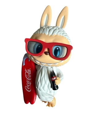 POP MART LABUBU: THE MONSTERS  - Coca Cola Series  Surf With Me  Vinyl Figure