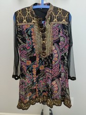 Women's Kurti Tunic Pakistani Indian Bollywood Fancy Wedding Shadi XL