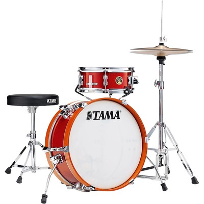 TAMA Club-JAM Mini 2-Piece Shell Pack With 18'' Bass Drum Candy Apple Mist
