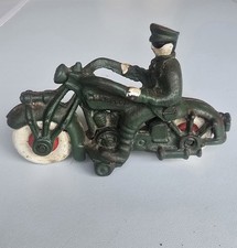 Moto Giocattolo In Metallo Anni 30, Harley Davidson, Champion,Mercury,dinky Toys