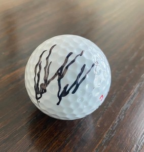 Robert Karlsson Hand Signed Top Flight Golf Ball PGA Tour Swedish Player 12 Wins