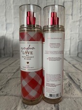 2 Bath Body Works Gingham Love Fine Fragrance Mist 8 fl oz NEW