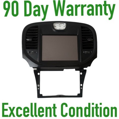 CHRYSLER 300 Navigation Information Display Screen Bezel Vents 8.4'' OEM  CH112U