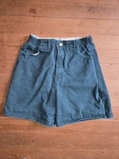 Vintage Green Lee High Waisted Shorts Size 12 mint 