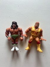 WWF WrestleMania VI Hulk Hogan vs Ultimate Warrior Figure Lot 1980s-90s Hasbro