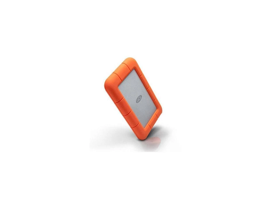 LaCie 2TB Rugged Mini External Hard Drive USB 3.0 Model LAC9000298 Orange - Image 2 of 4