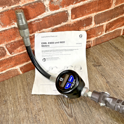 #ad #ad Graco EM20 Electronic Oil Antifreeze Meter w Flexible Extension 1 2quot; NPT GRDV3 $399.95