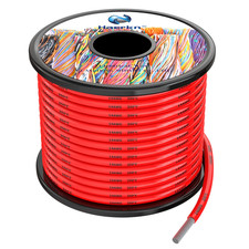 14awg Silicone Electrical Wire Cable 30ft Red 14 Gauge Hookup Wires kit Stran...