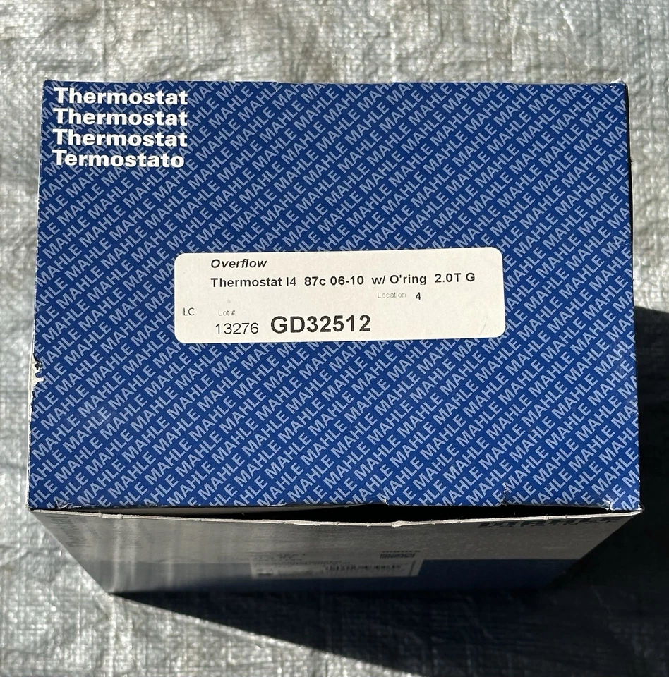 Termostato MAHLE BEHR 06F1211F (87° C) Volkswagen Passat Eos Jetta Audi TT Foto 4 de 4