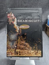 Seabiscuit DVD 2003 Tobey Maguire, Jeff Bridges, Chris Cooper Full Screen