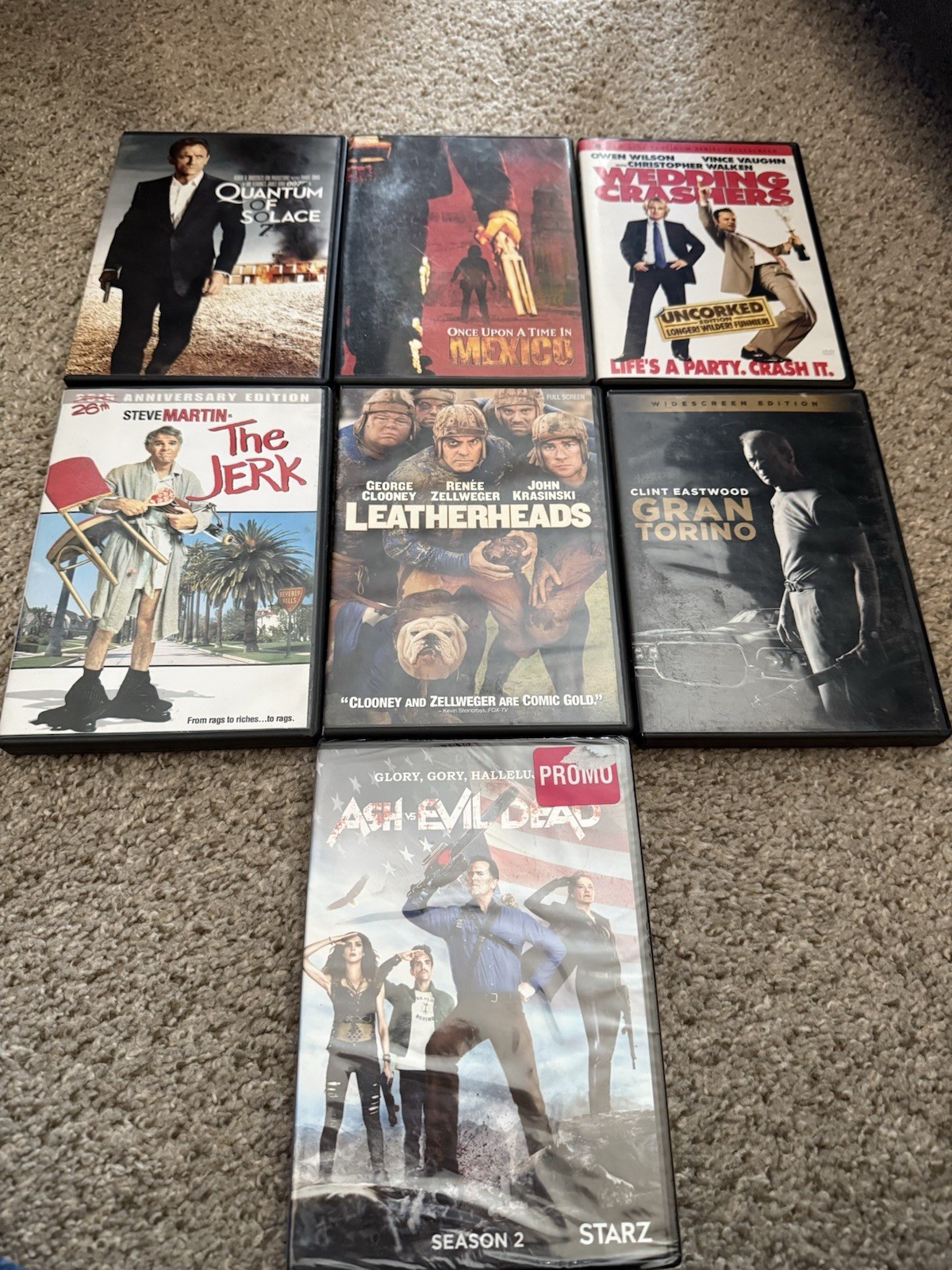 DVD Movie & Show Bundle Lot of 7 Good Condition Fast Shipping Great Value