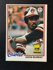 1978 Topps #36 Eddie Murray Rookie. Very Nice Card. rookie card picture