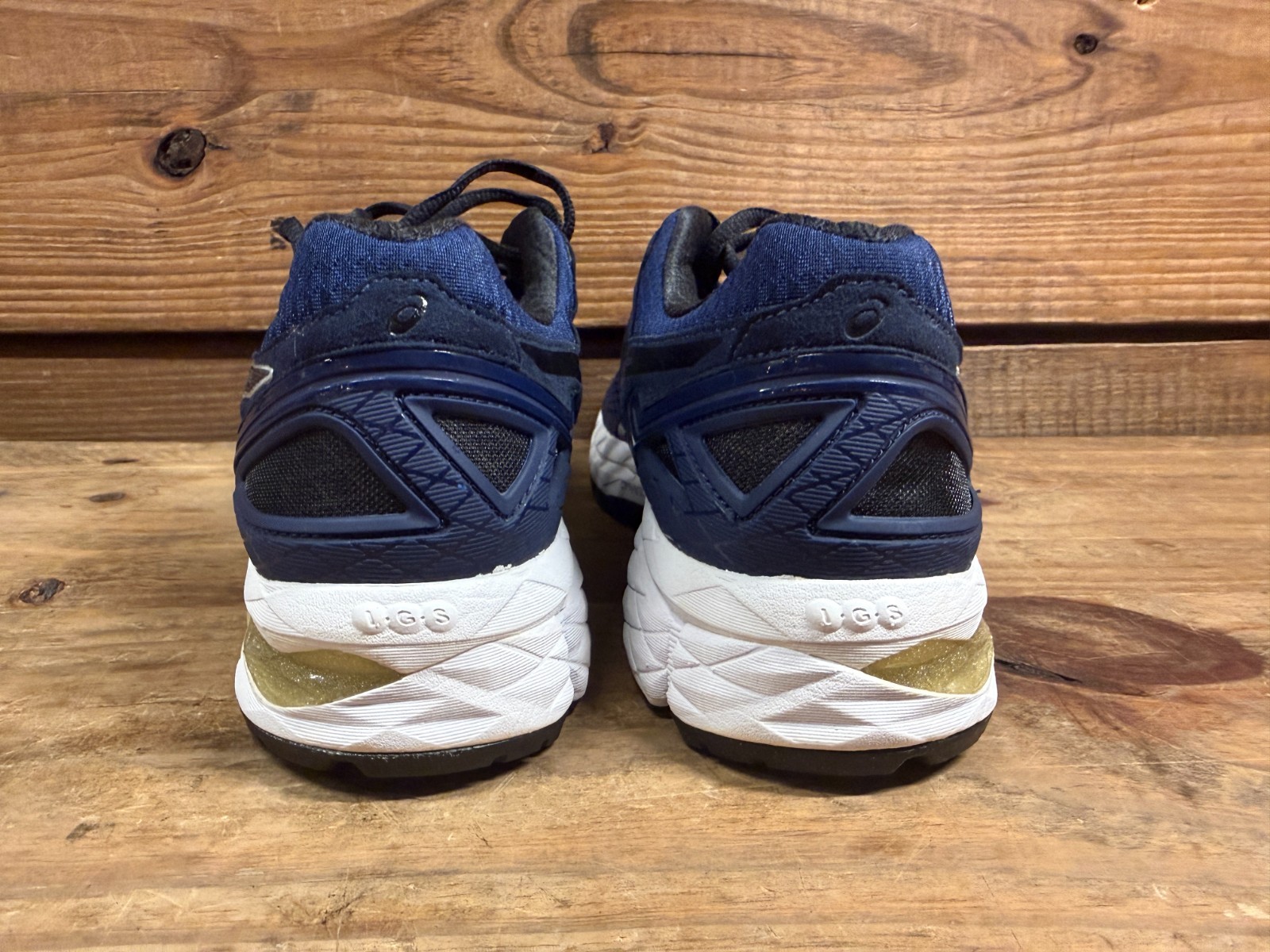 Asics Gel Kayano 22 Men Running Shoes Size 8.5 Mediterranean/Black/Silver NEW thumbnail 8