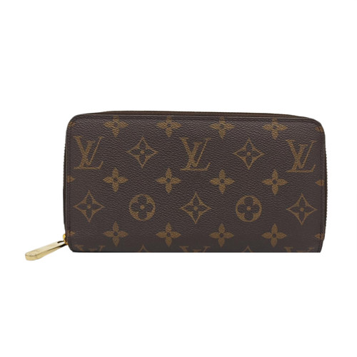 Louis Vuitton Zippy Wallet 'Brown Monogram Canvas' Women#P7UU4