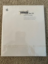 Power Mac G5 User's Guide UN-OPENED includes everything