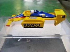 TYCO New ho slot car body Yellow #18 Andretti KRACO PPG  F 1  INDY Type  