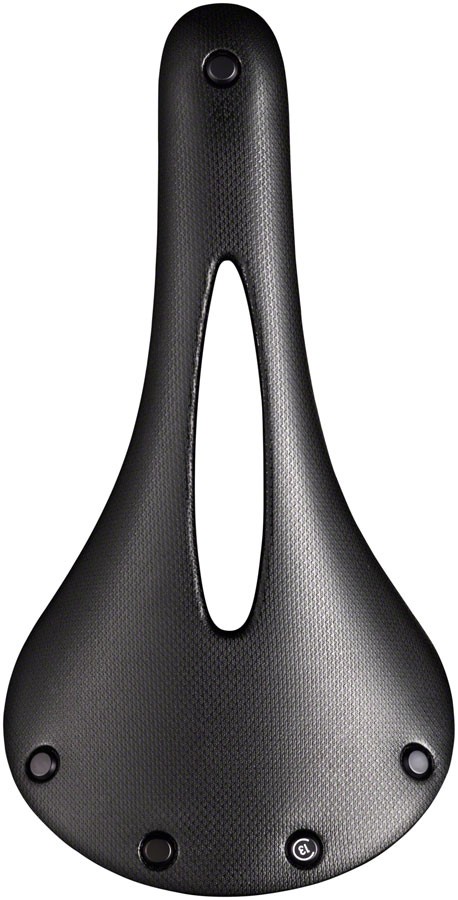 Brooks C13 Carved Saddle - Black 158mm Width Natural Feel - Flexibility 40990₽