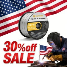 E71T-GS 2.2lbs Flux Core Welding Wire .035,Gasless Mild Carbon Steel MIG Weld.