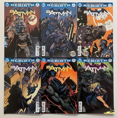 Batman #1 to #6 I am Gotham all 5 parts + epilogue (DC 2016) VF / VF+ issues.