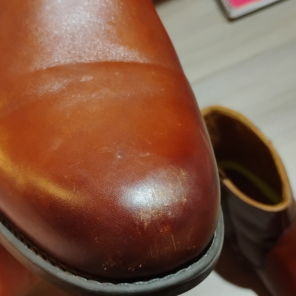 Florsheim Comfort Ortholite Brown Leather Ankle Boots Zip 
