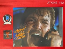 Tom Atkins autographed signed 11x14 photo Halloween III Beckett COA horror