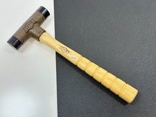 🇺🇸 Lixie Tools USA 125H Soft Face Dead Blow Hammer Mallet, Black Tip Faces NOS