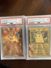 SEQUENTIAL PSA 9 SET Celebrations UPC Charizard 4 & Pikachu 58 Gold Metal Promo