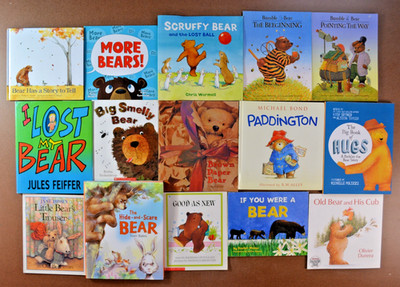 Lot of 15 Picture Books about Bears, Teddy Bears, Paddington, Philip C. Stead B2