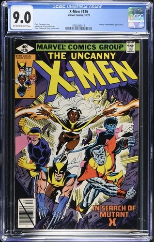 Uncanny X-Men #126 Marvel 1979 9.0 VF/NM CGC Graded Comic Key 1st App Proteus