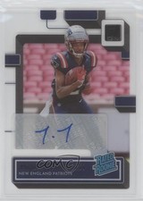 2022 Panini Clearly Donruss Rated Rookie Auto Tyquan Thornton #72 Auto 0pb4