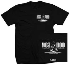 New Music Moose Blood "Campfire" T Shirt