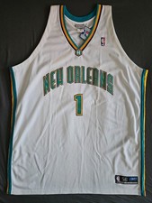 Baron Davis New Orleans Hornets Reebok Authentic Basketball Jersey Sz 56 NWOT 